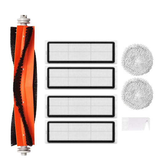 8pcs for Xiaomi Dreame W10 Robot Main Brush Filter Mop Cloth Kit