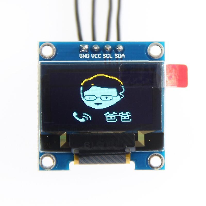 0.96 Inch 128x64 Oled Lcd Led Module for Arduino Kit Blue Display