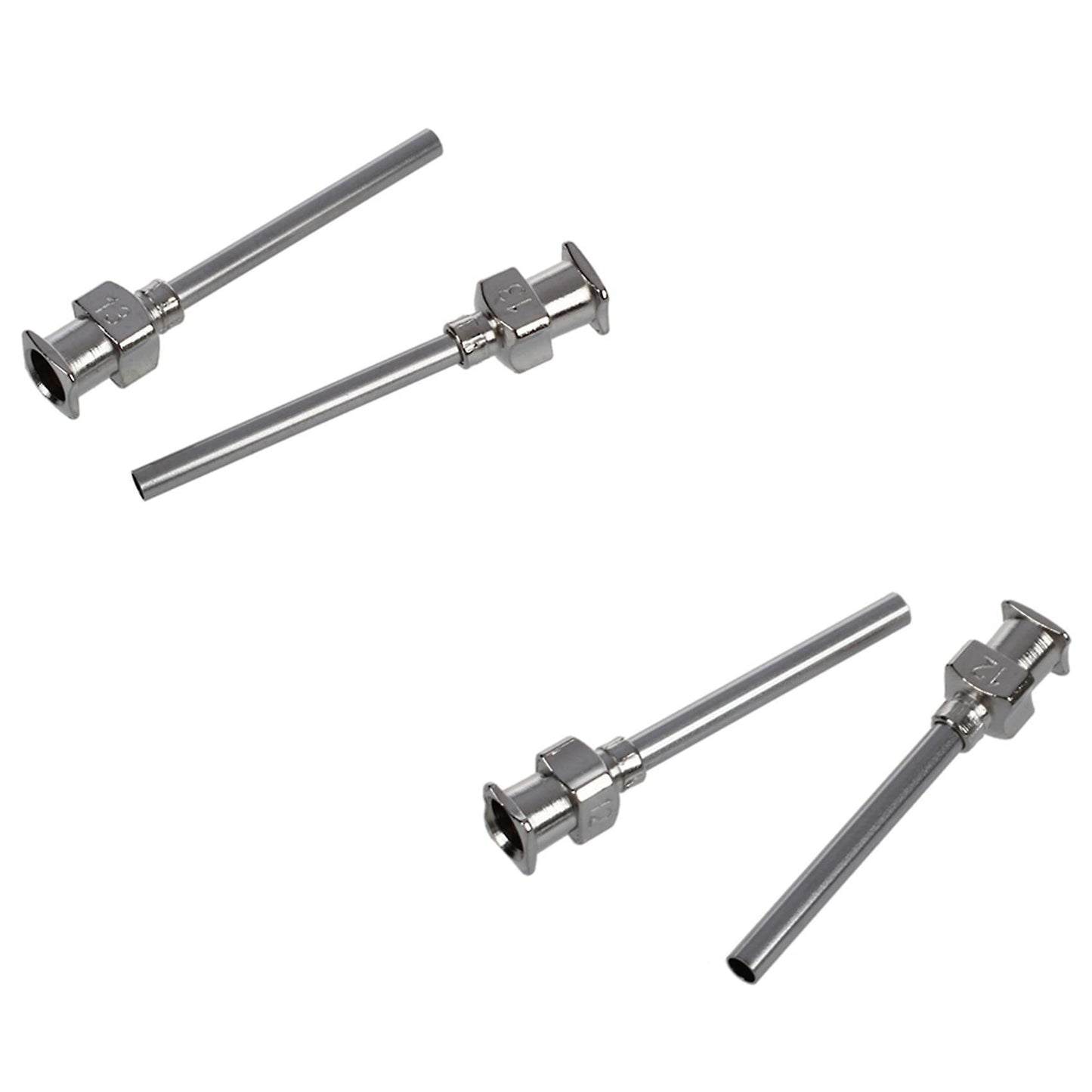 Stainless Steel Luer Lock Dispensing Needle Tip, 12 Gauge, 2.05mm Id