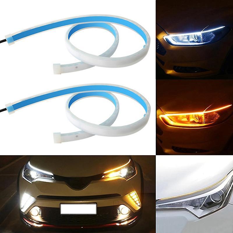 Daytime Running Light with Start Scan Car Led Strip Turn Signal