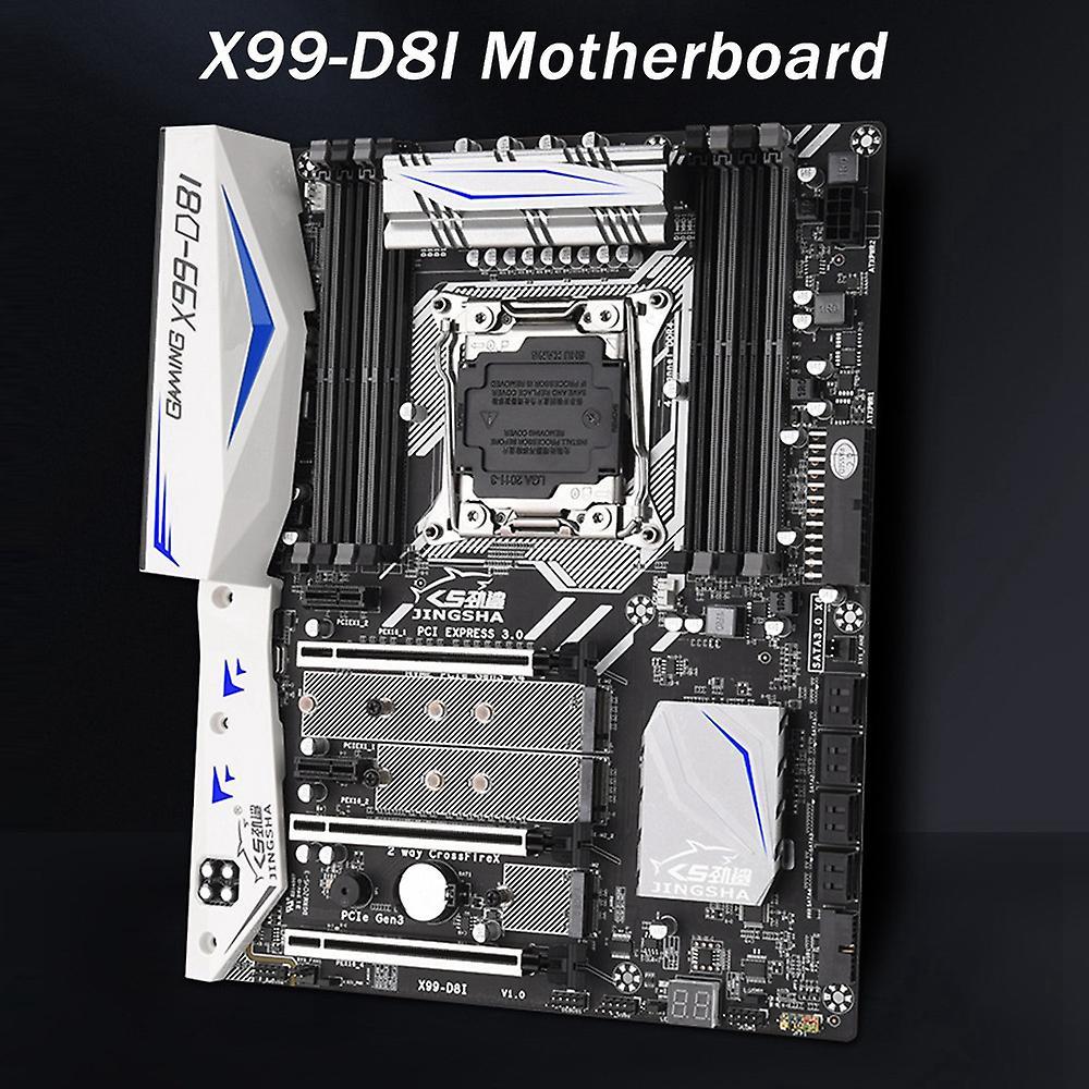 Jingsha X99-d8i Motherboard with 2xddr4 Ecc 4g 2133mhz Ram Lga2011-3