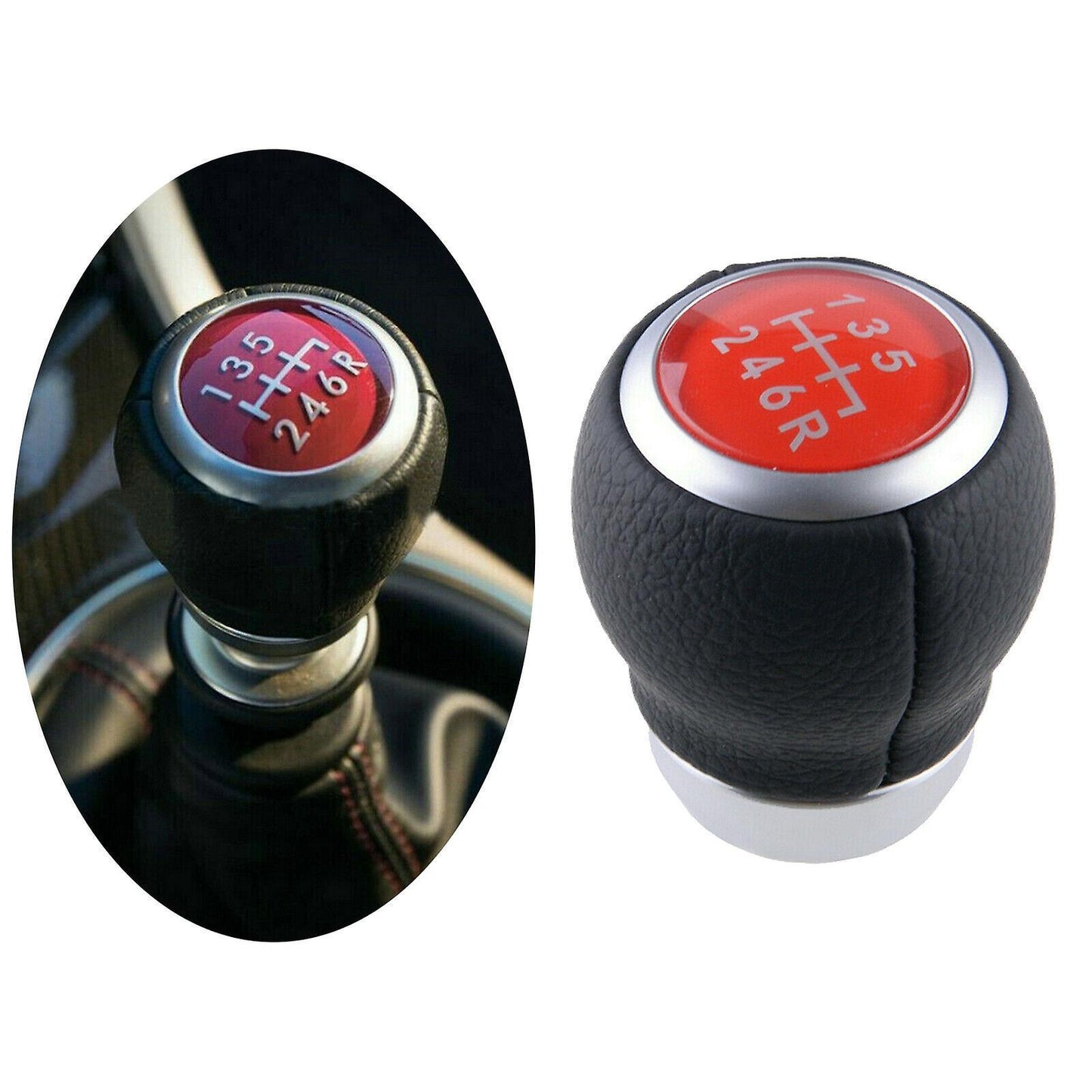 6 Speed Car Gear Shift Knob for Subaru Impreza Wrx Sti 2015-2019