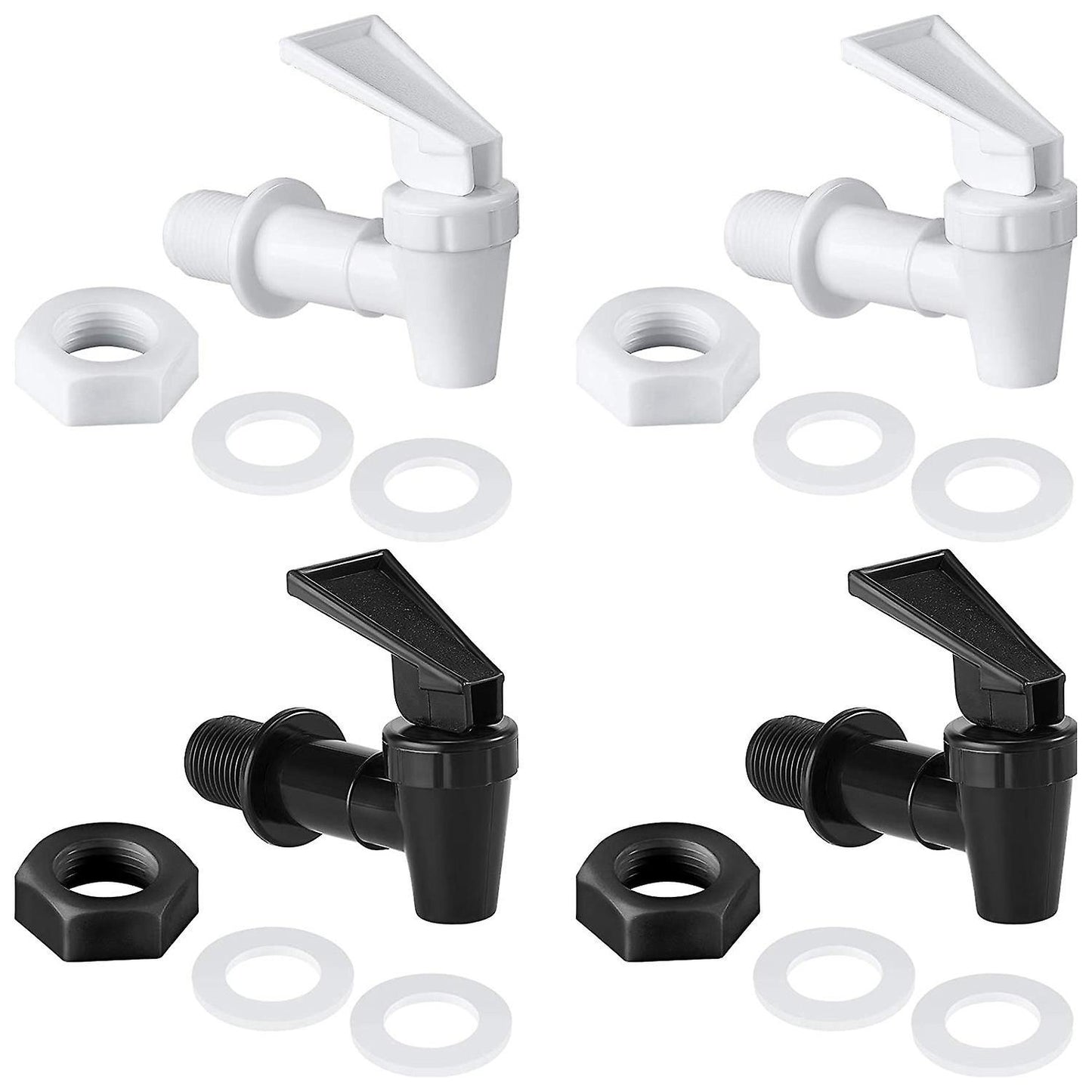 4 Sets Cooler Faucet Water Bottle Jug, Dispenser Spigot Spout Water