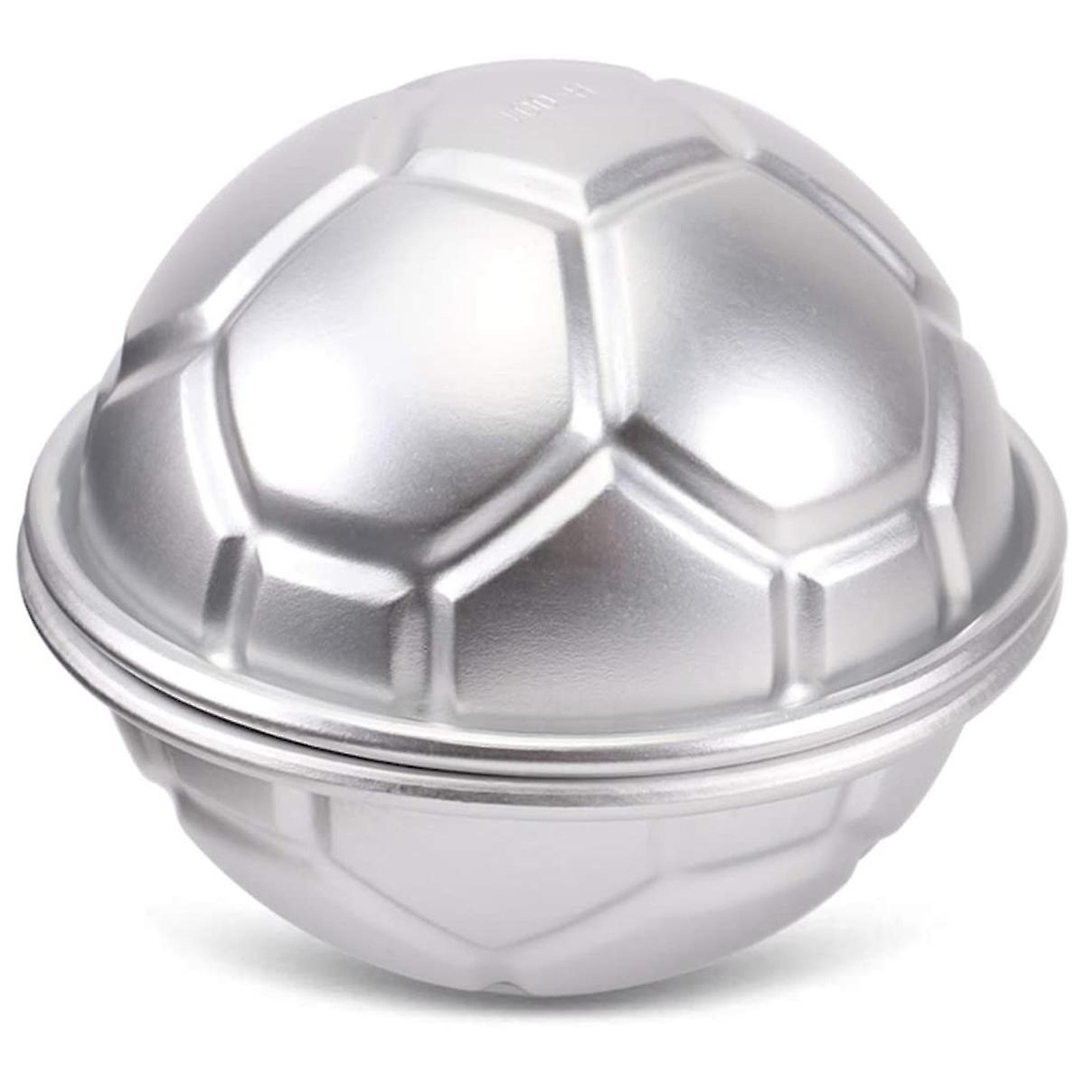 6 Pcs Mini Soccer Ball Cake Pan,aluminum Cupcake Baking Pans