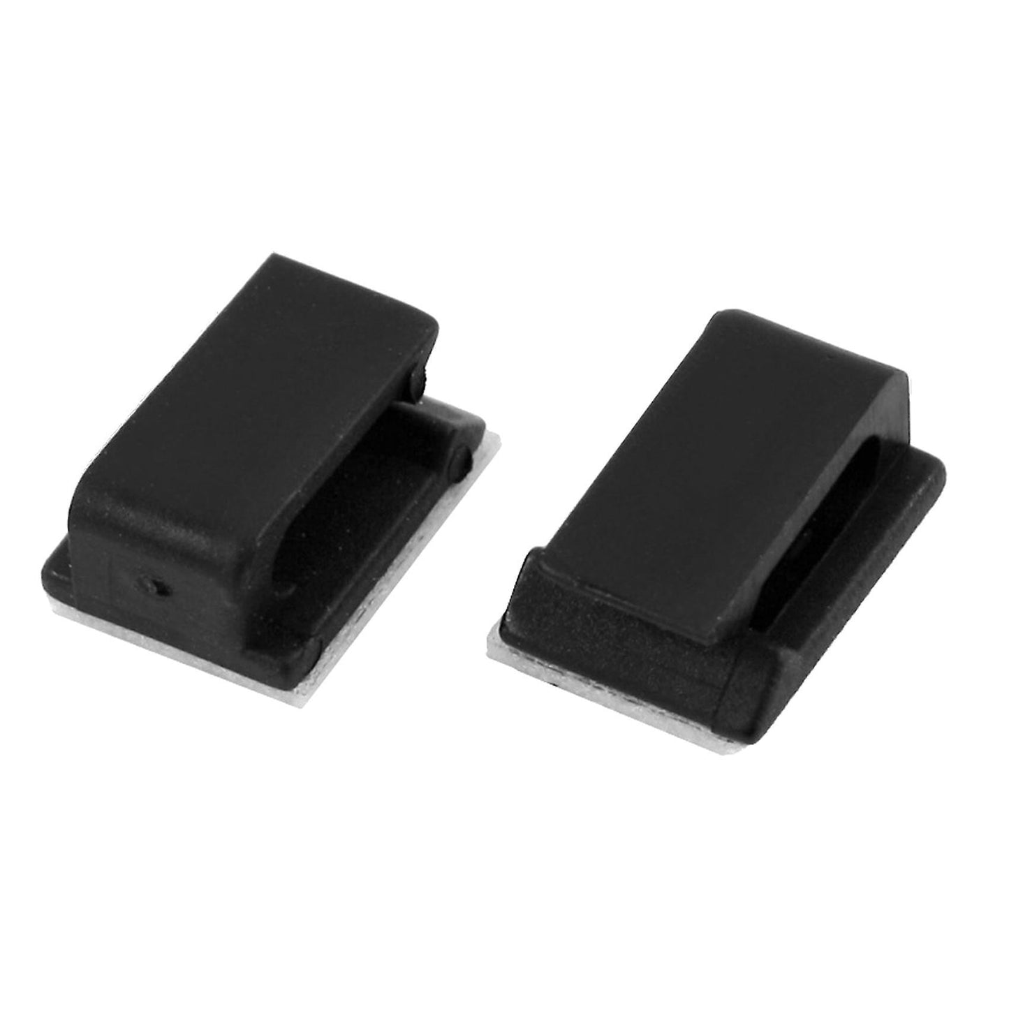 200 Pcs Adhesive Wire Cord Cable Holder Tie Clip Organizer Drop Clamp