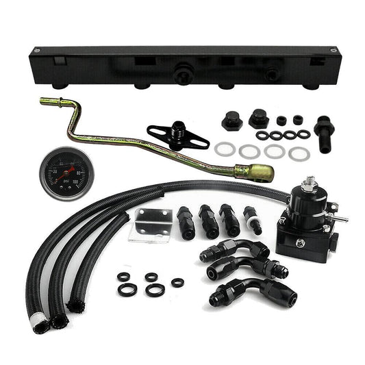 K20 K24 Tucked Fuel Line System Kit for K-series K-swaps Dc2 Eg Ek