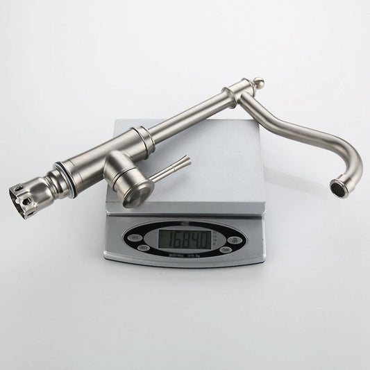 Faucet Kitchen Taps Single Handle 360 Degree Rotatable Hot