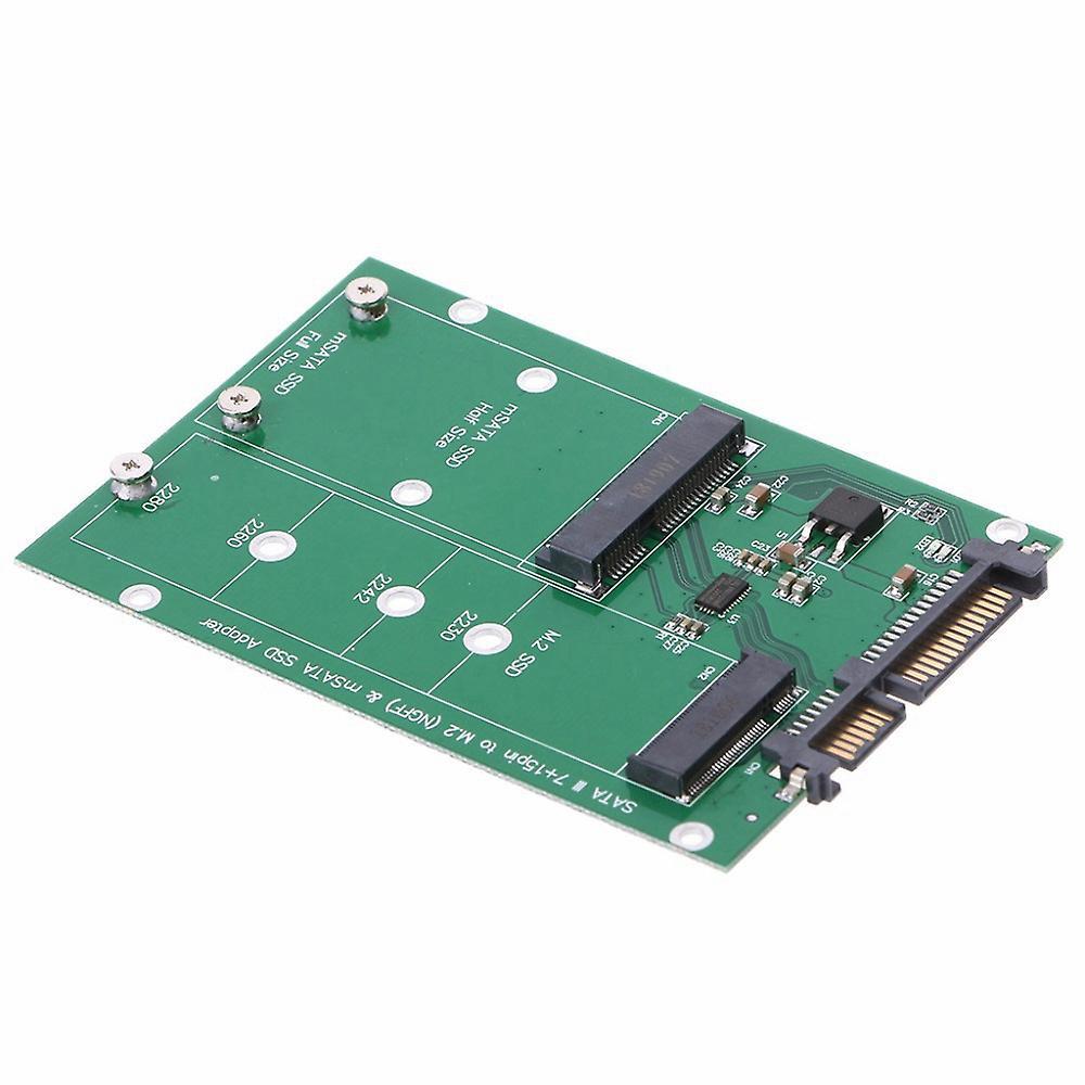 M.2 Ngff/msata Ssd to Sata3 Notebook Msata Solid State Drive Card