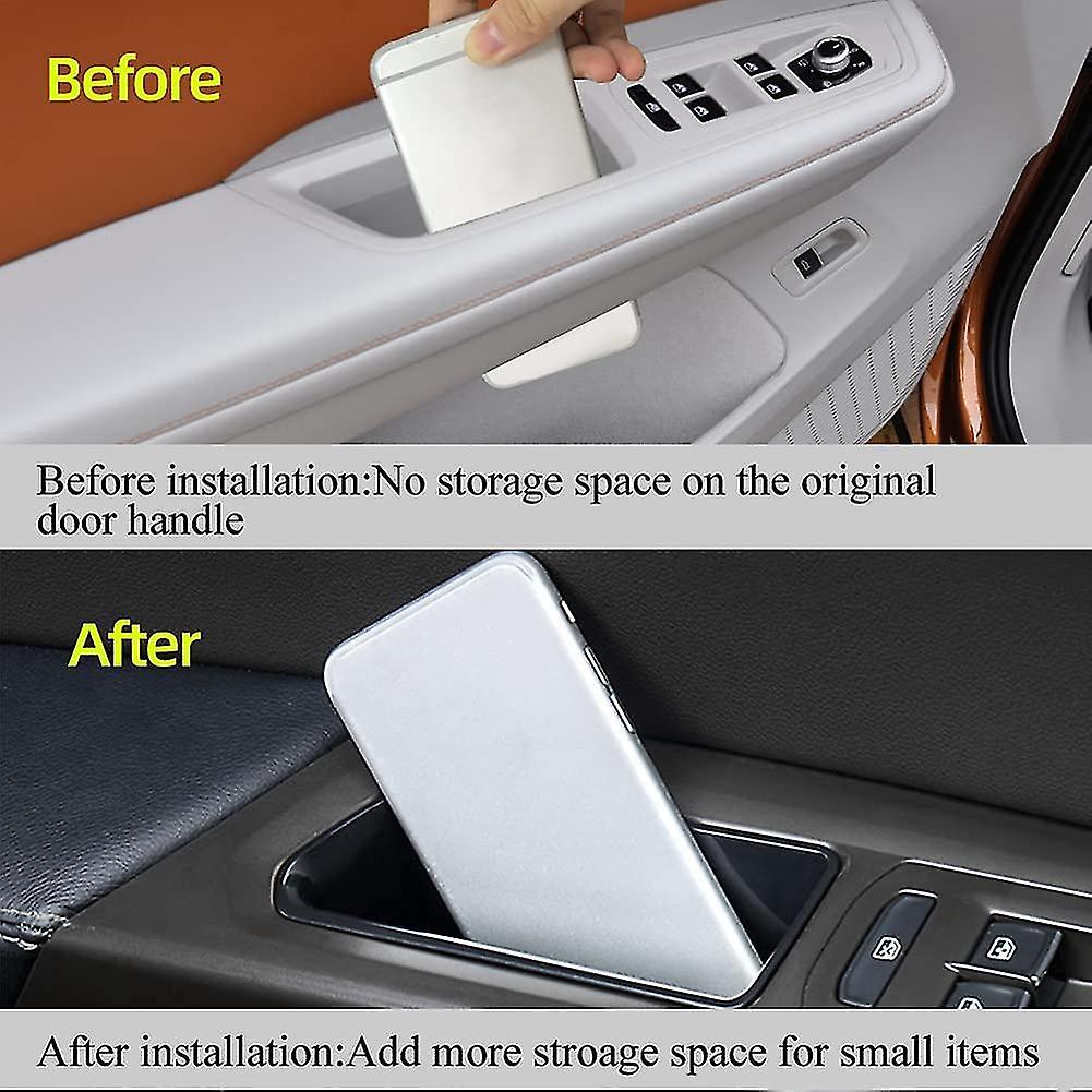 2pcs Front Row Interior Door Handle Tray for Atlas 2018-2021