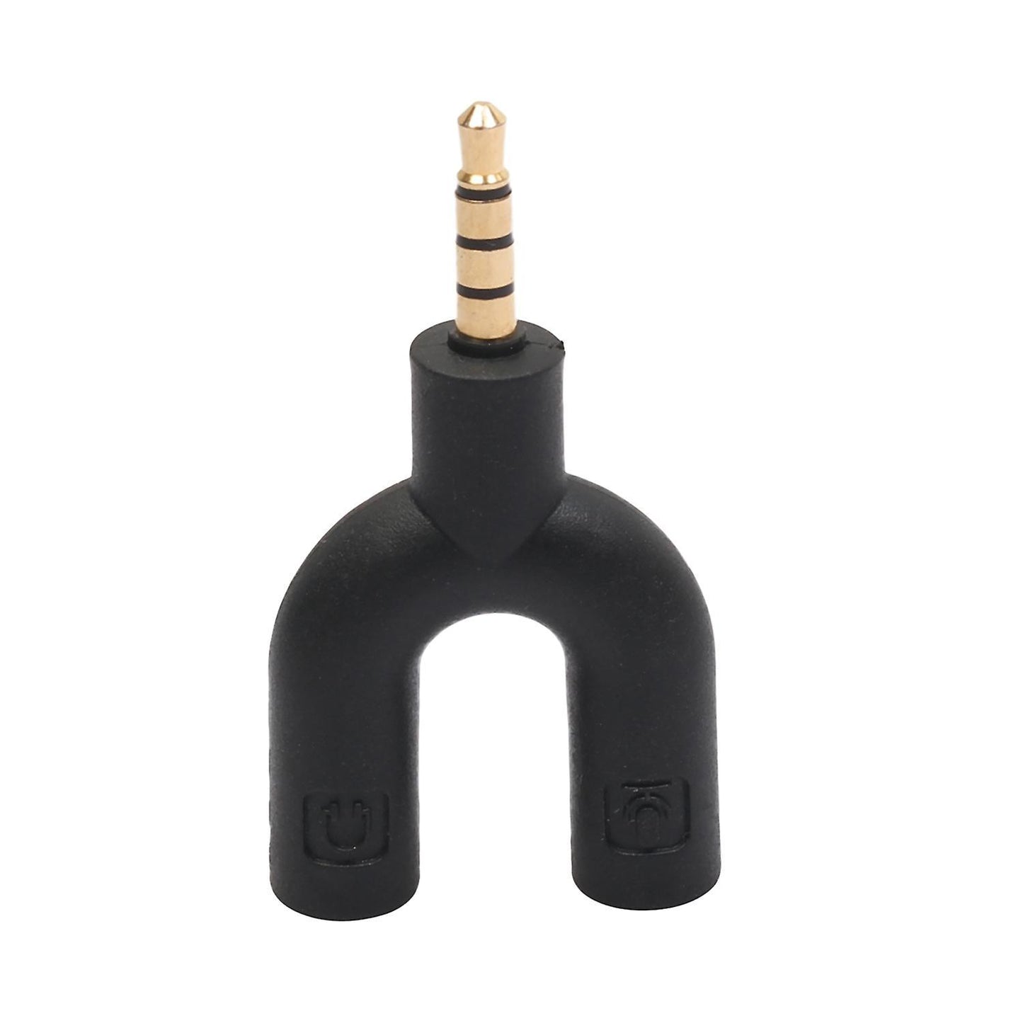 U Type Adapter Dual 3.5 Mm Headphone Plug for Android Iphone