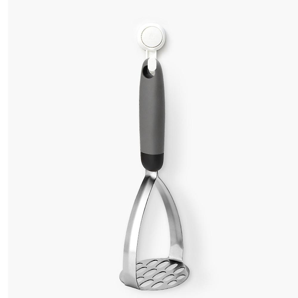 Stainless Steel Potato Masher, with Non-slip Handle for Vegetable(b)
