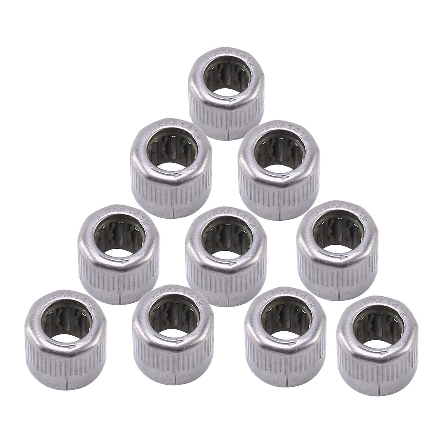 10pcs One Way Needle Roller Steel Bearing Outer One-way for Industry