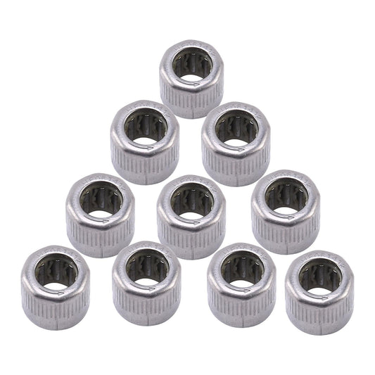 10pcs One Way Needle Roller Steel Bearing Outer One-way for Industry