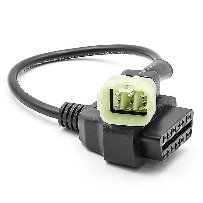 6 Pin to 16 Pin Adapter Obd2 Engine Fault Cable for Ktm 1190 690