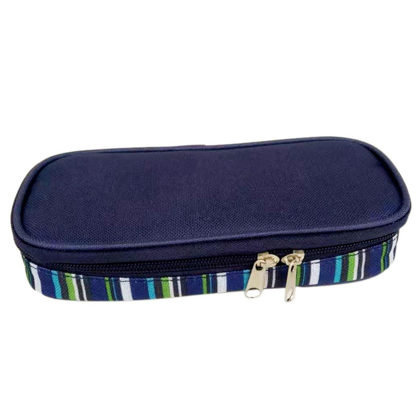 Insulin Cooler Diabetic Organizer Cooler Bag(navy Blue)