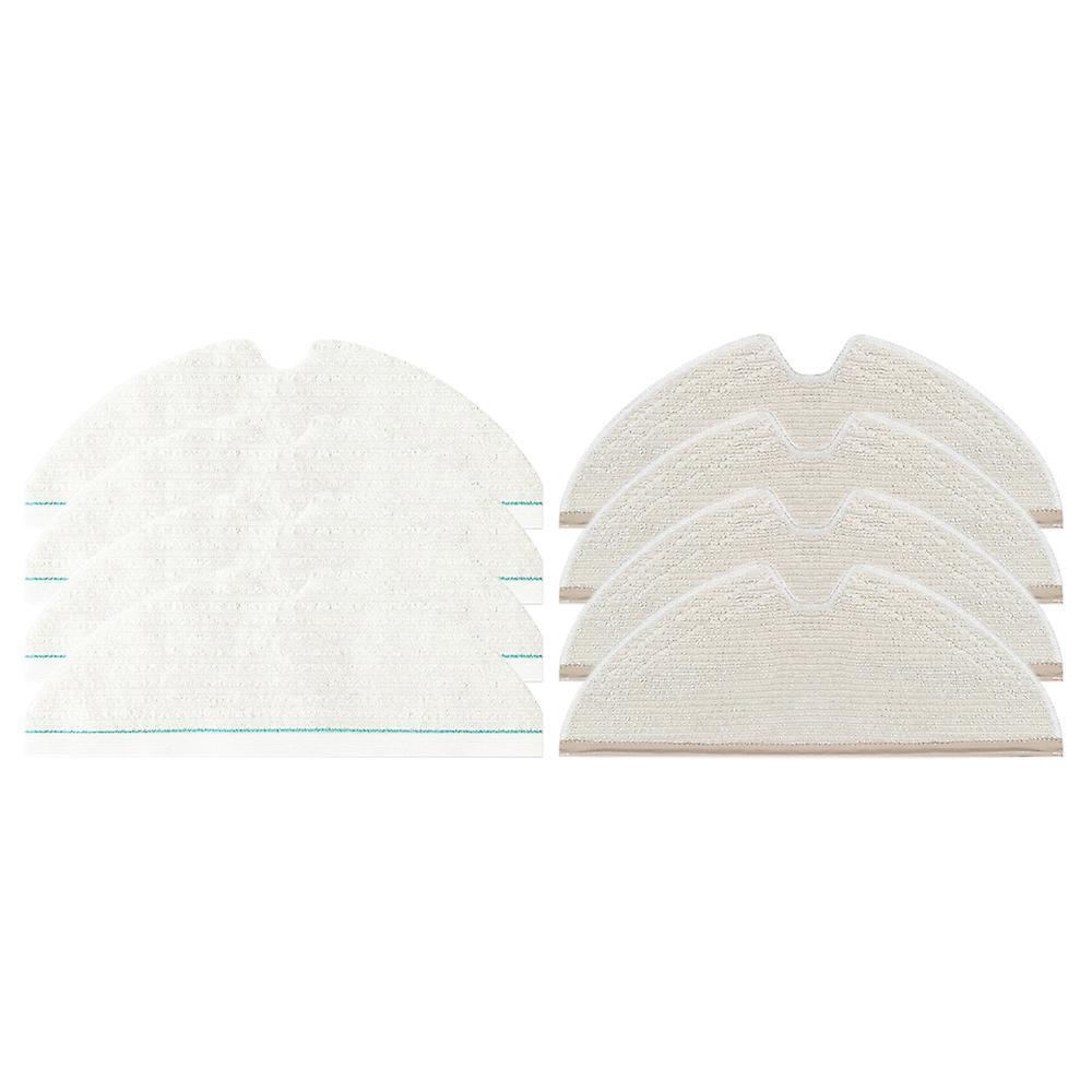 8pcs for Xiaomi Roborock T8 Robot Washable Mop Cloth+disposable Mop