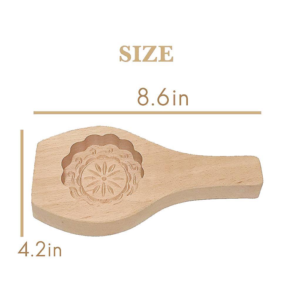 Wooden Moon Cake Mold Pastry Mold Baking Tool for Making Mung Bean