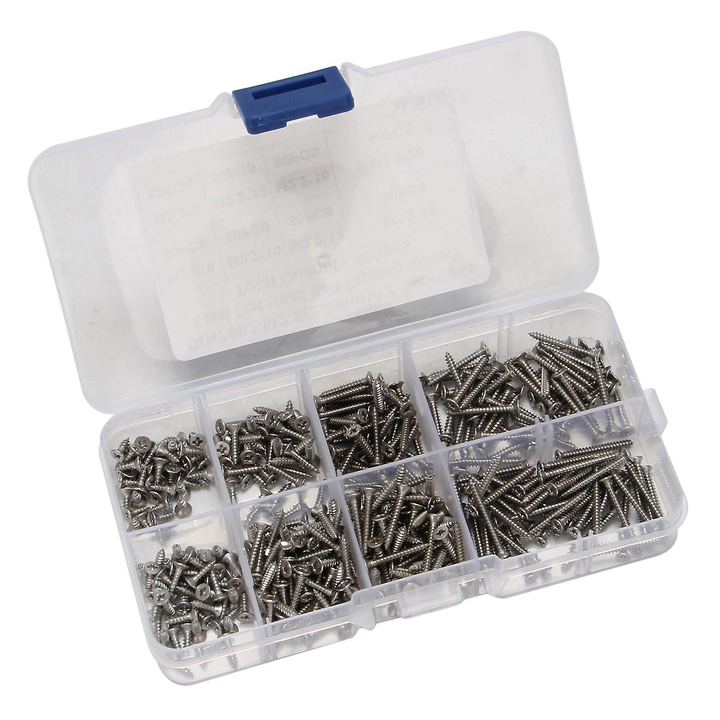 400pcs Self Tapping Screw 304 Stainless Steel