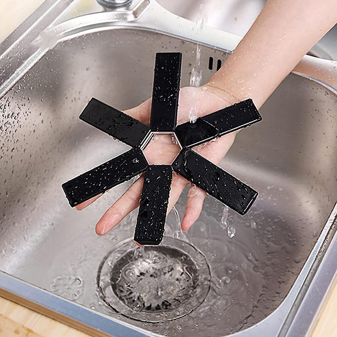 Folding Heat Insulation Pad Tripod Pad Non-slip Placemat Coaster