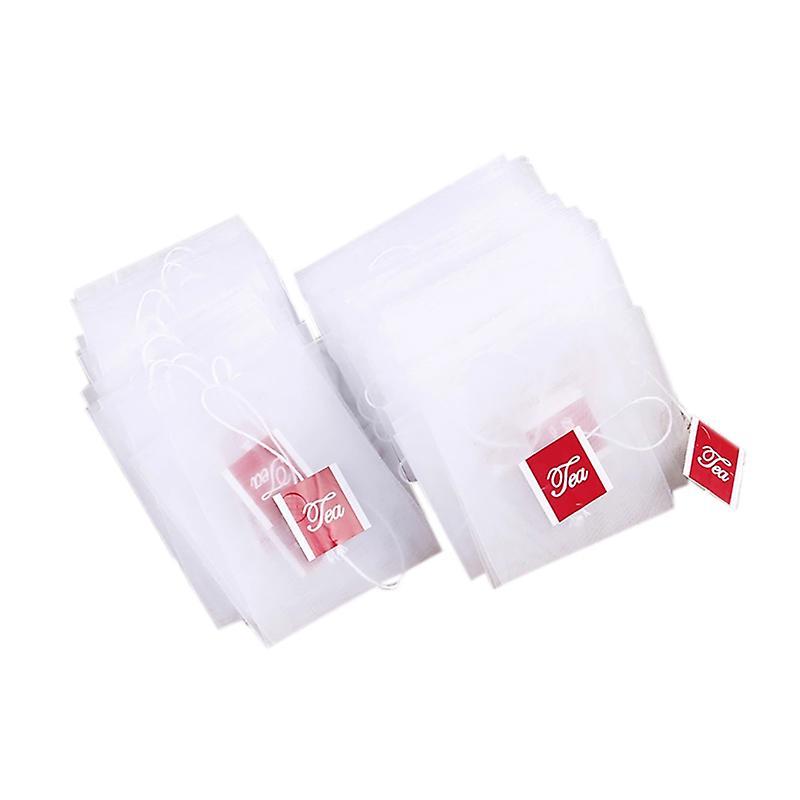 100pcs Tea Bag Infuser 7 X 6cm Sachet Filter Paper Nylon Teabags