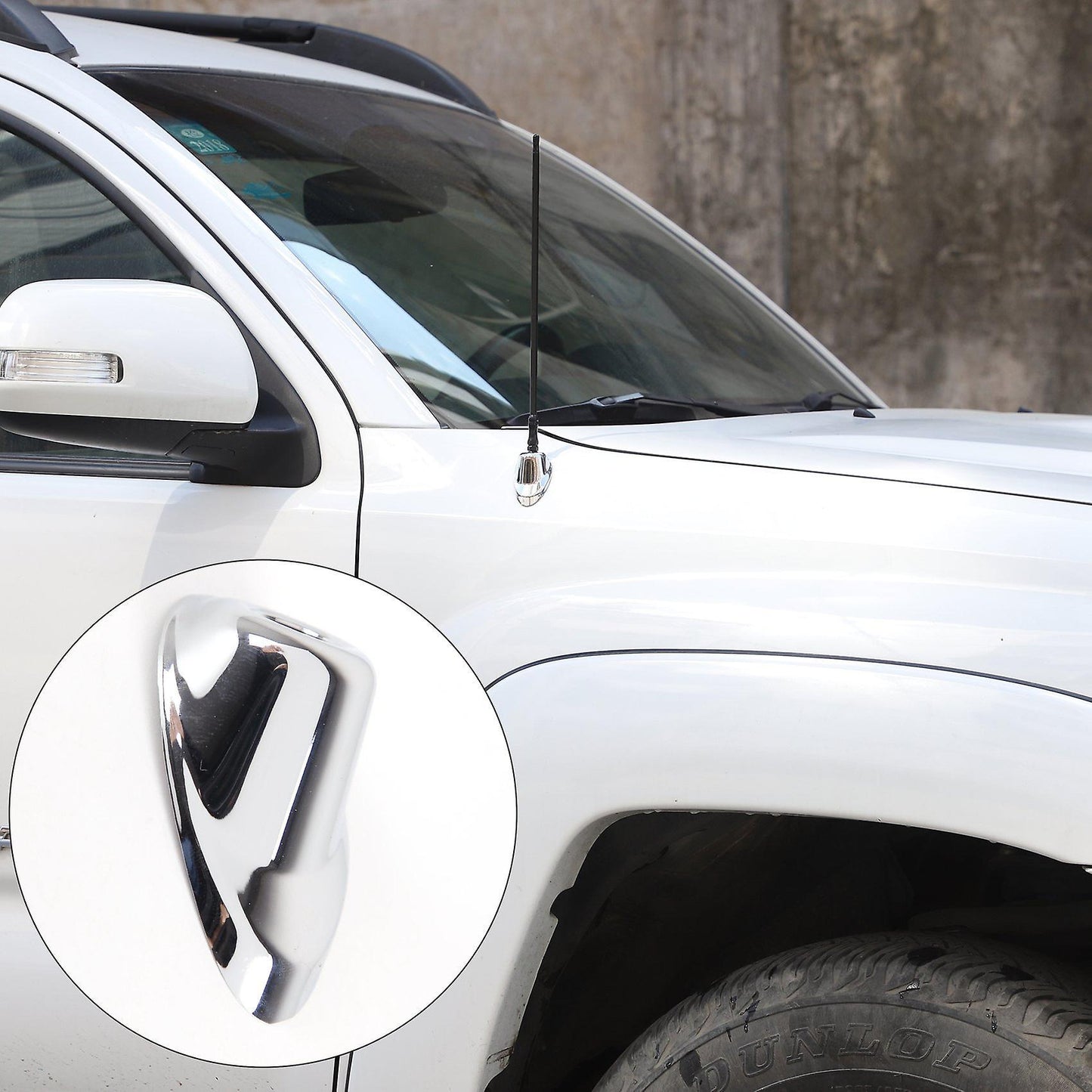 Car Signal Antenna Protection Cover Fit for Toyota Tacoma 2011-2015