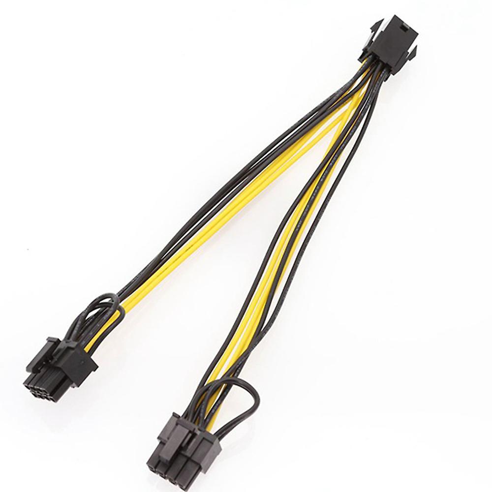 5pcs 6-pin to Dual 6+2-pin Power Cable 6pin to Dual 8pin Power Cable