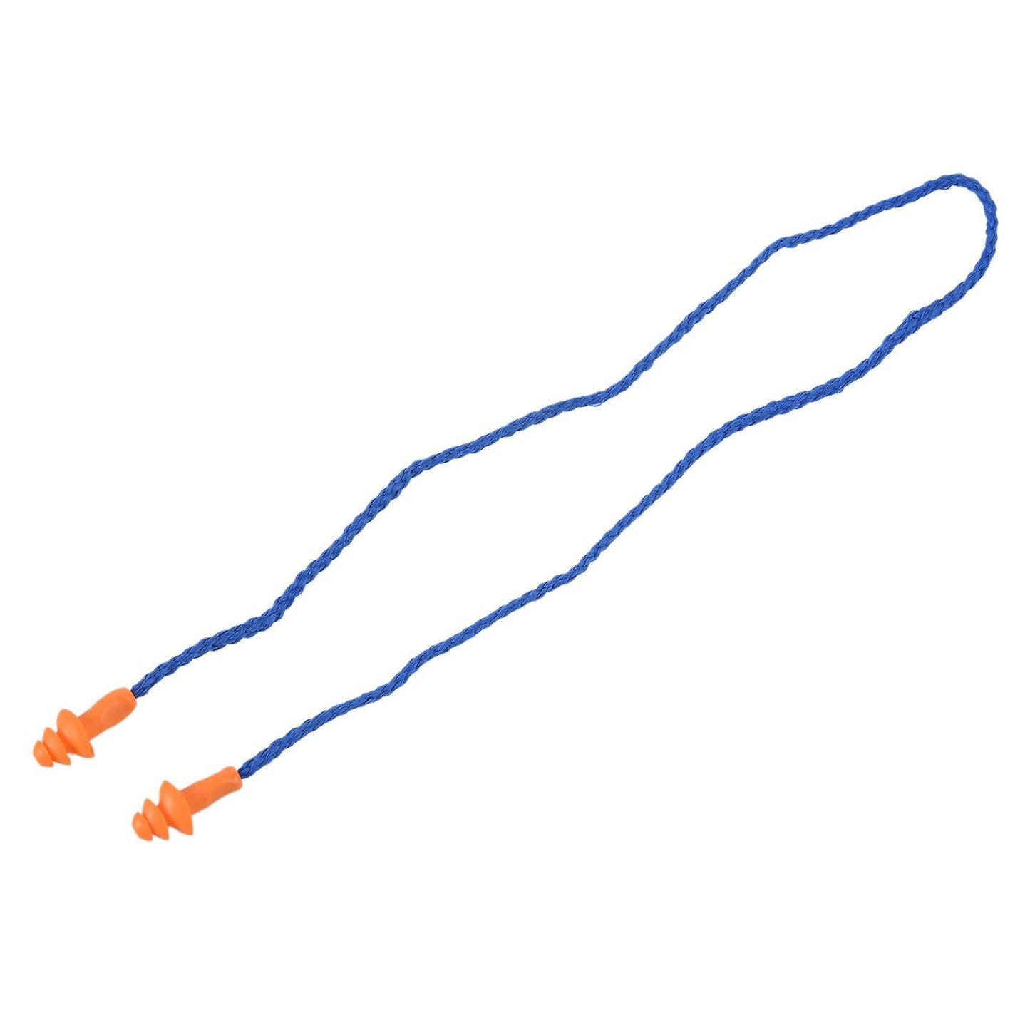 10 Pcs Ear Plugs - Hearing Protection Muffs with Cord Blue Orange