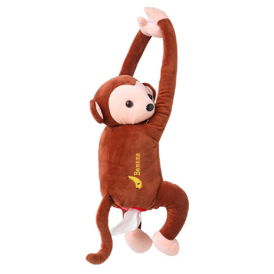 Monkey Tissue Storage Box for Car Bathroom Bedroom Kitchen Coffee