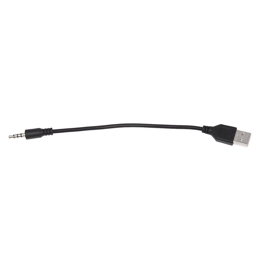 3.5mm Plug Aux Audio Jack to Usb 2.0 Male Charger Cable Adapter Cord
