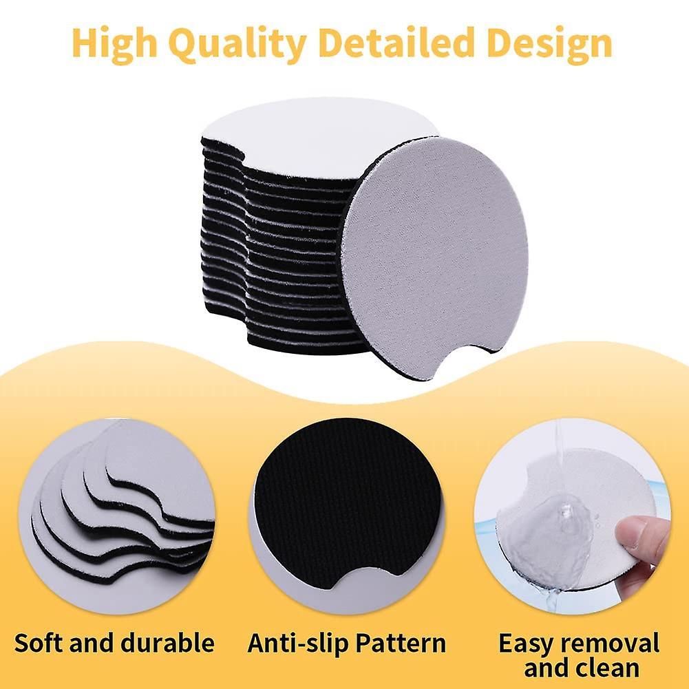 20pc Sublimation Blanks Car Painting Cup Holder Pad for Printing Diy