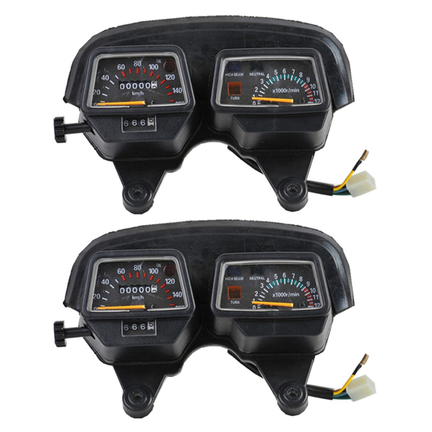 Motorcycle Gauges Cluster Tachometer for Yamaha Enduro Dt125 Dt125r