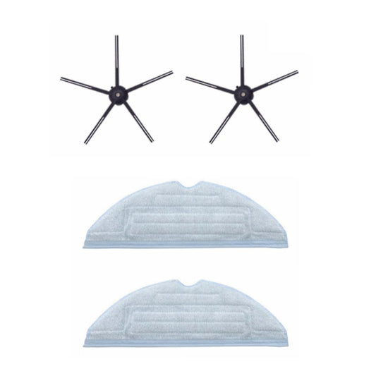 4pcs for Xiaomi Roborock T7 T7s T7plus T7splus S7 Side Brush Rag Mop