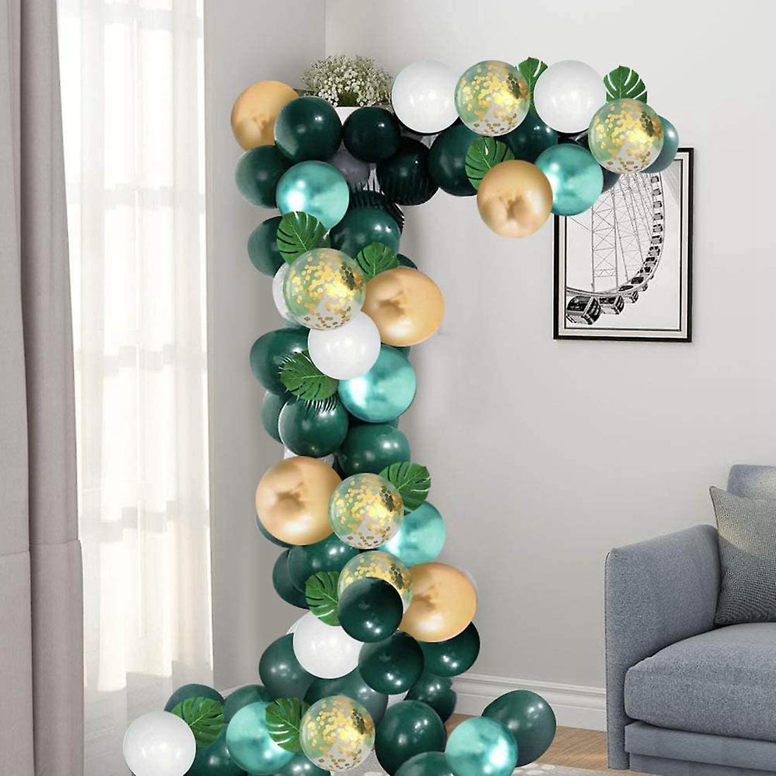 Jungle Theme Party Balloons 50 Pack,12 Inches Latex Balloons for Baby