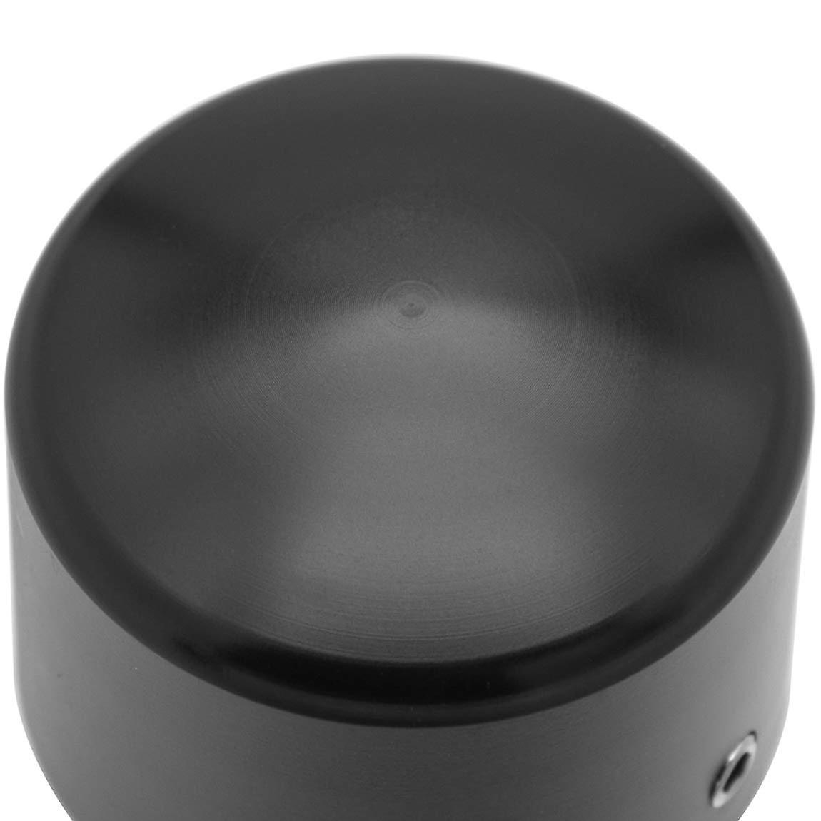 Black Front Axle Nut Cover Cap