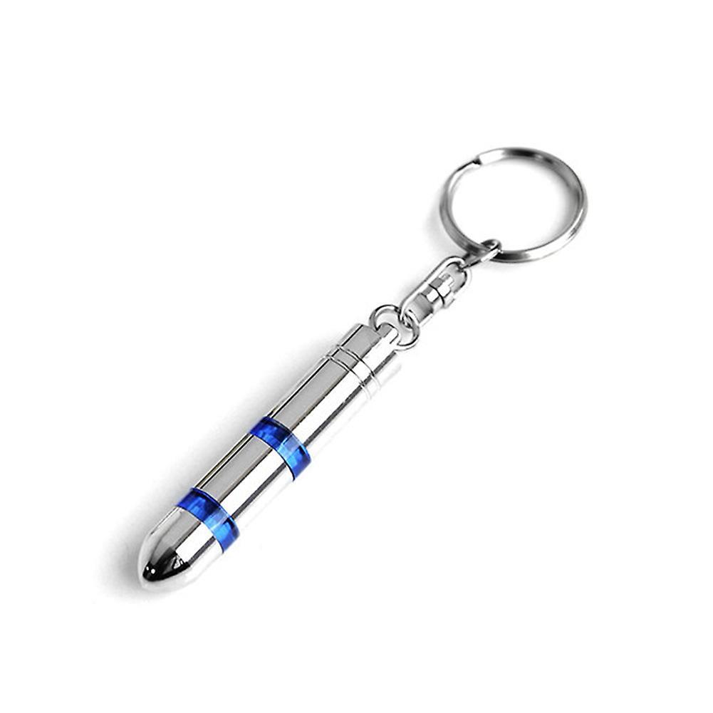 1pcs Fashion High Voltage Anti-static Keychain Led Emitter, Blue