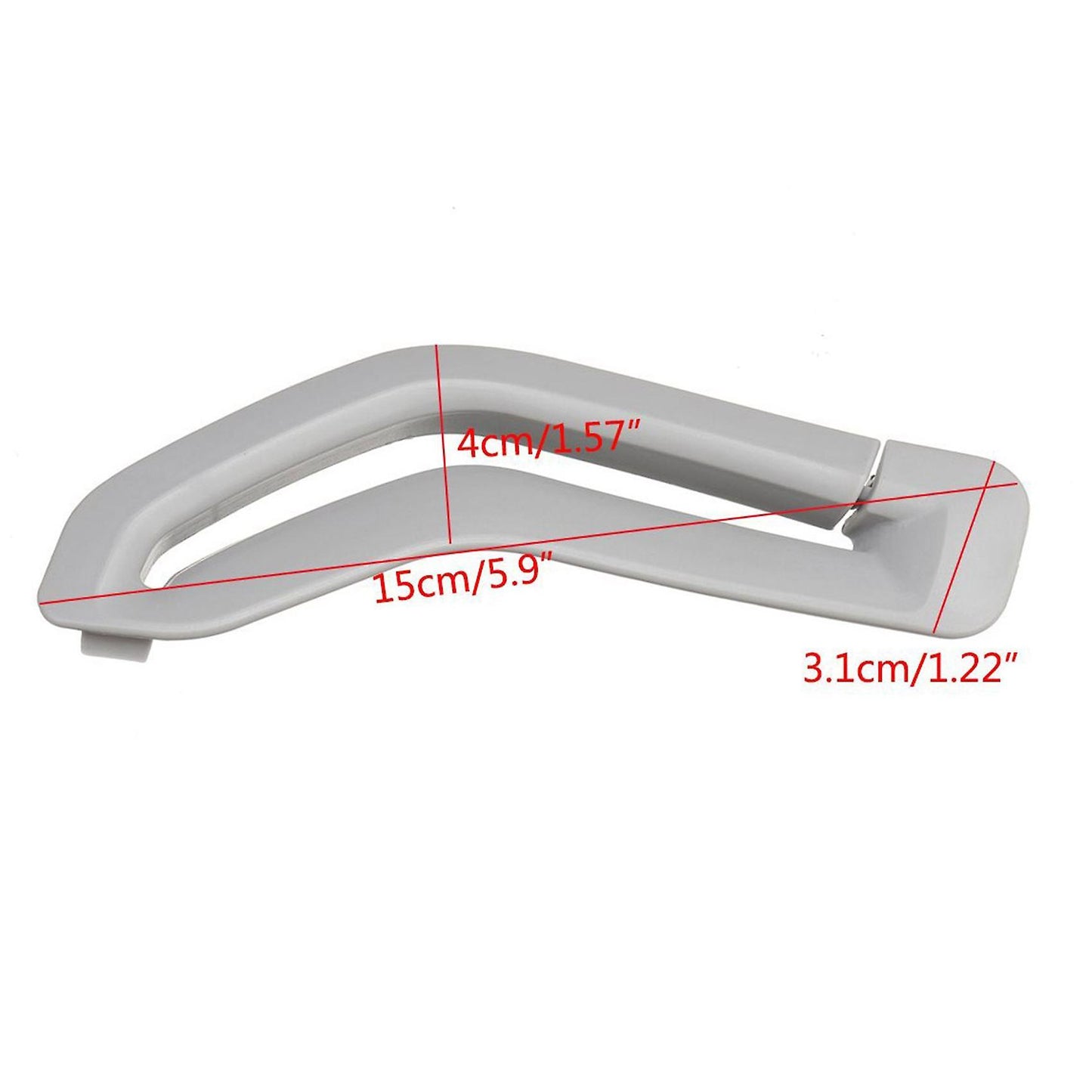 2x for Volvo S60 Right Seat Belt Retractor Guide Ring Belt Selector