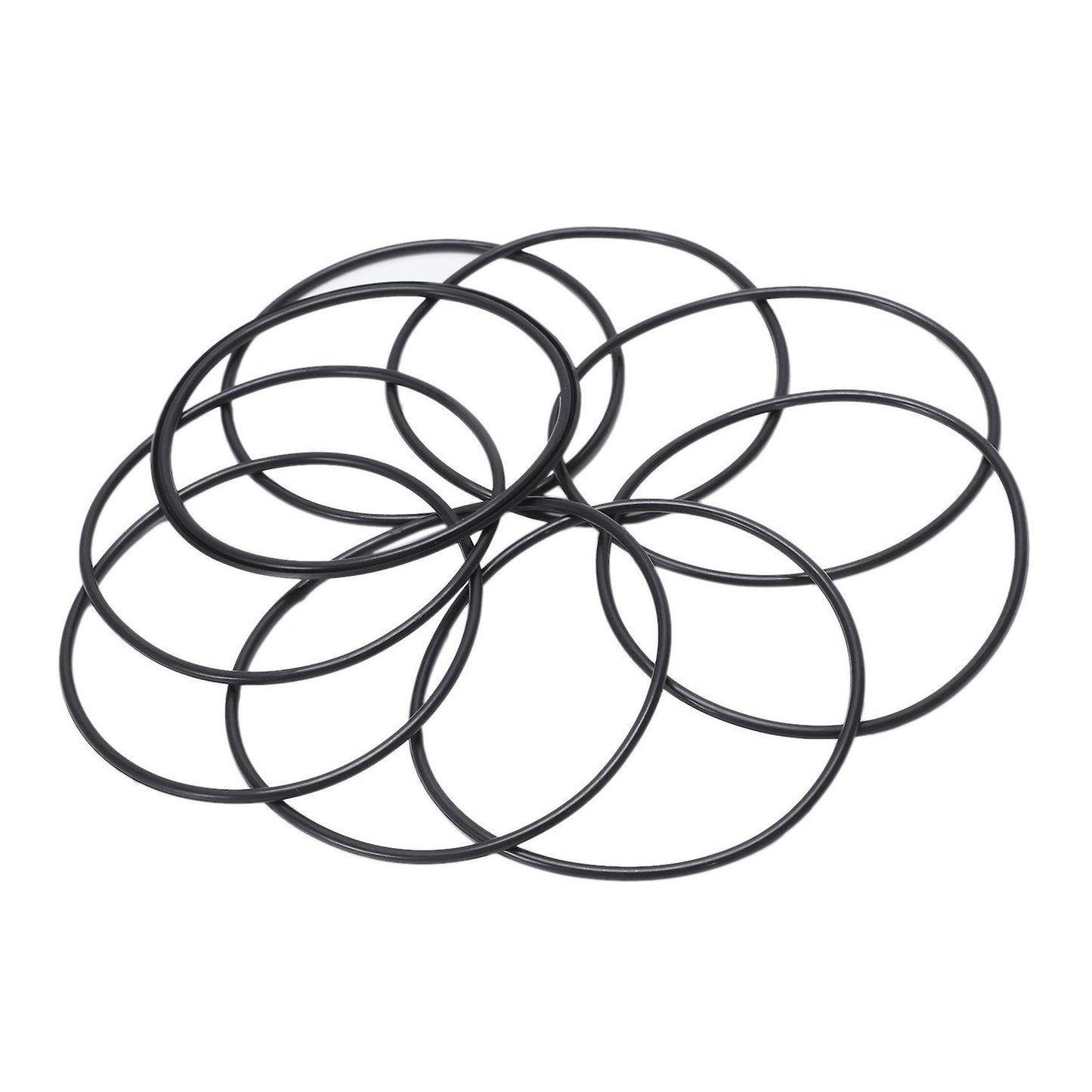 10 Pcs O Ringe Schwarz Nitrilkautschuk 100 Mm Od 3 Mm Staerke