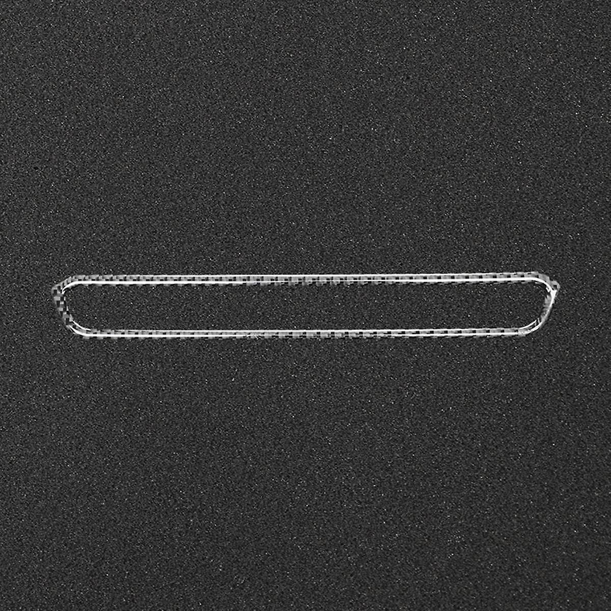 Central Cd Button Panel Cover Carbon Fiber for Bmw- 3 Series G20 2020
