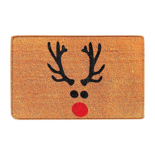 Christmas Door Mat Welcome Decor Mats Elk Doormat Creative 2