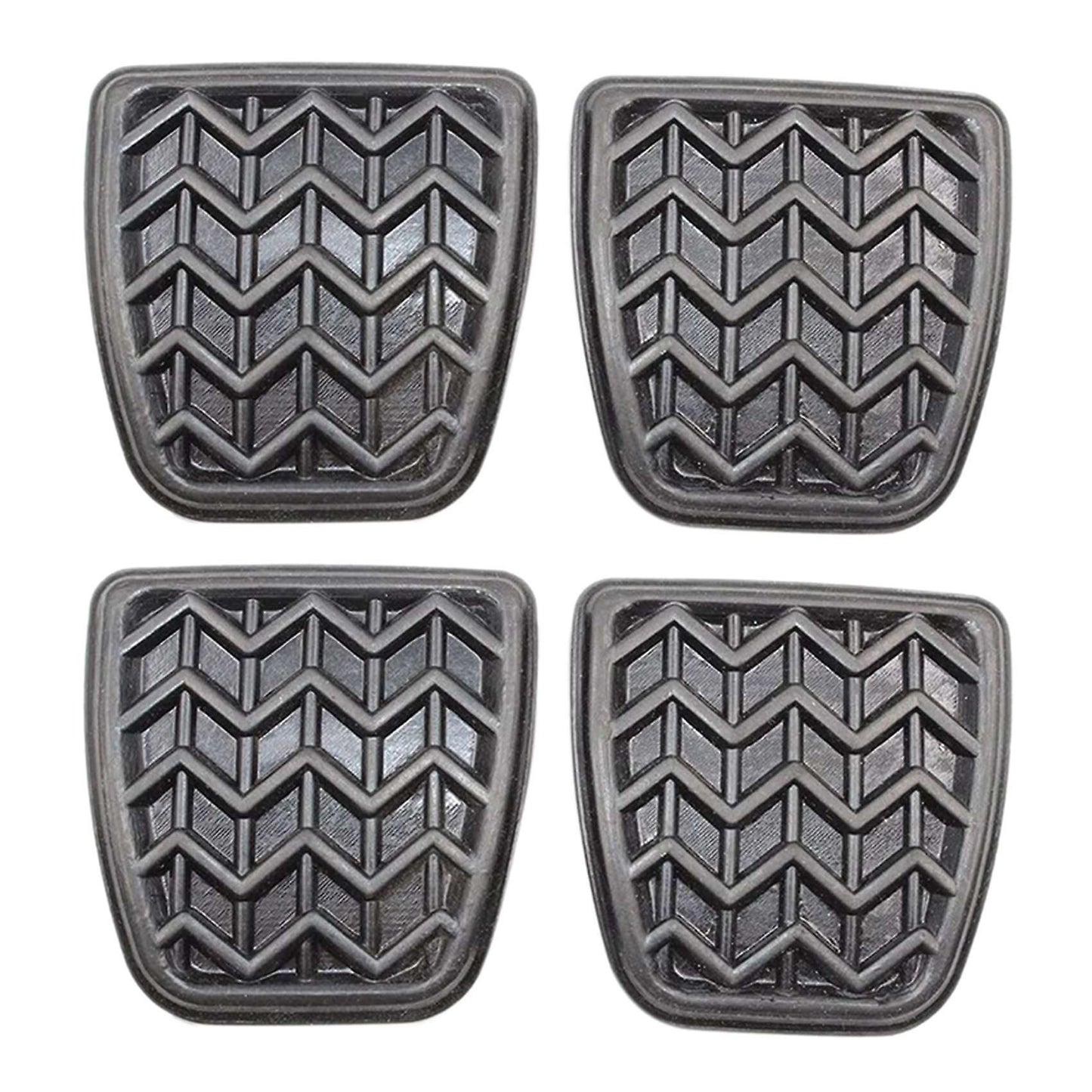4pcs Clutch Brake Pedal Pad Rubber for Toyota Camry Hilux Vigo Kun