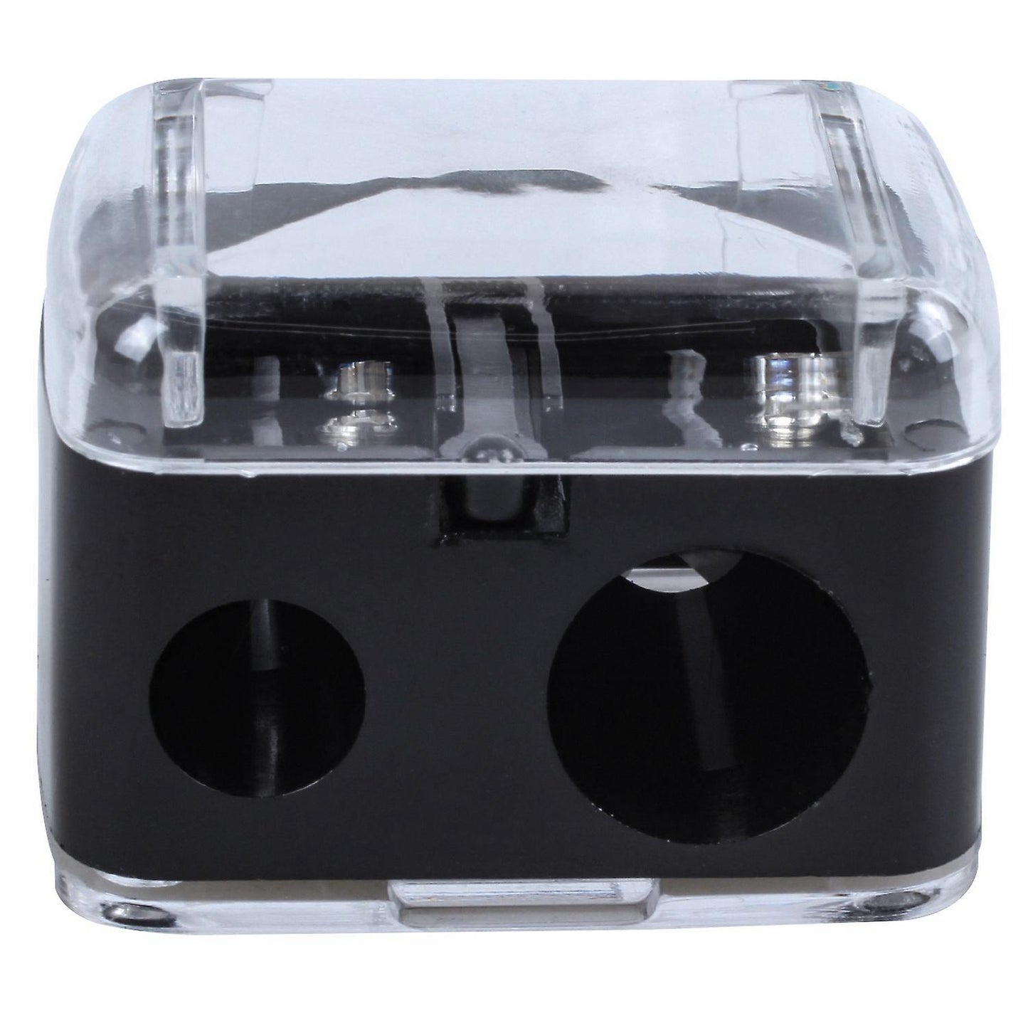 Precision Cosmetic Pencil Sharpener for Eyebrow Eyeliner 2 Holes