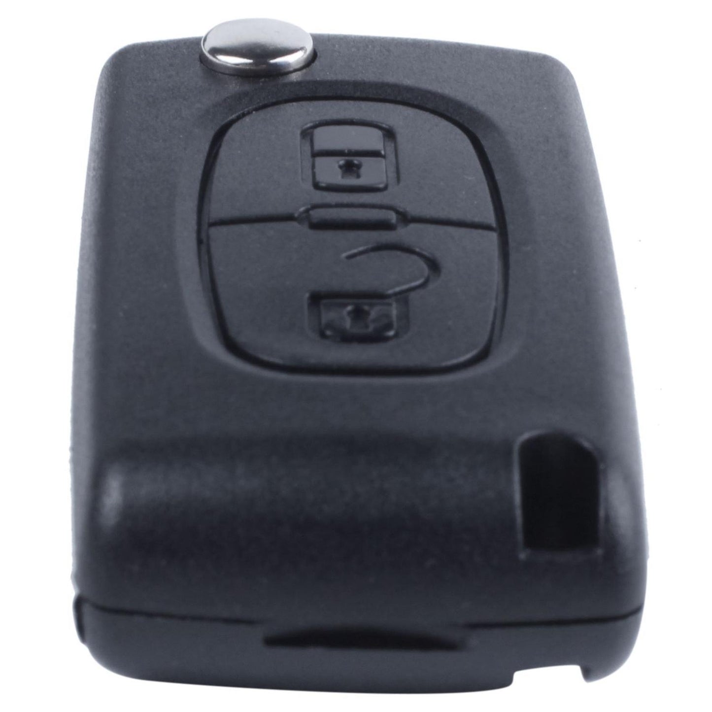 Remote Car Key Case for Citroen C2 C3 C4 C5 C6 C8 2 Buttons Black