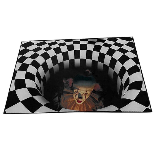 Clown Trap Visual Carpet Living Room 3d Halloween Carpet Home Carpet