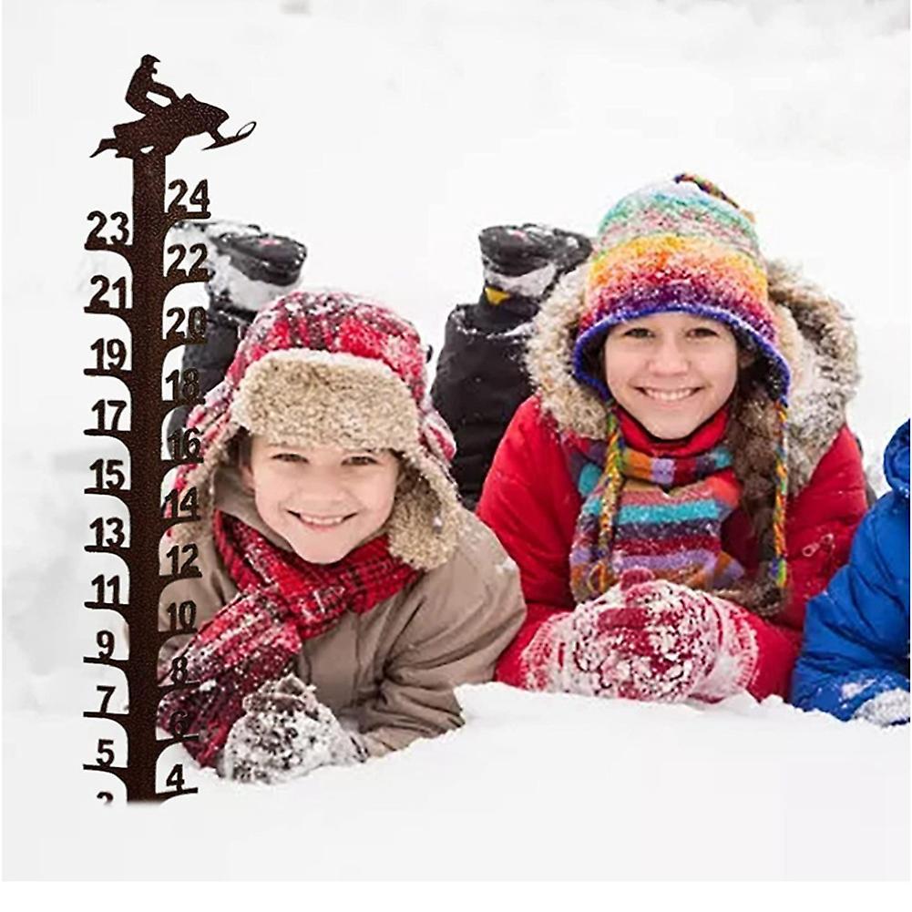 1 Mountain Bike Garden Snow Detector Gauge Outdoor 24 Inch Gauge