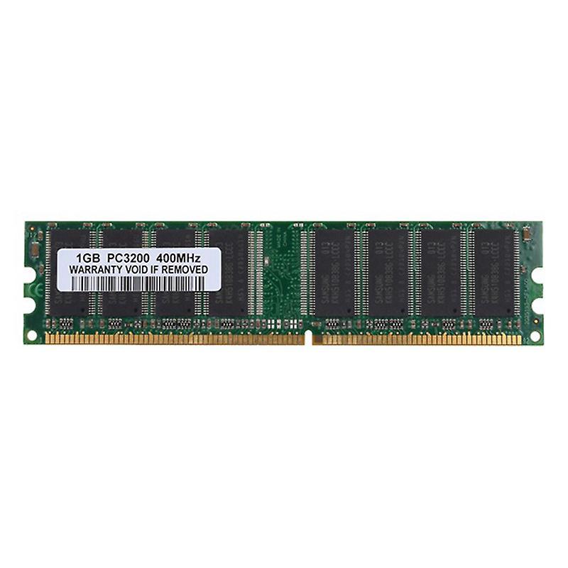 2 Pieces 1gb Ddr1-400mhz Pc Desktop Memory Pc1-3200 184pin Dimm Ram