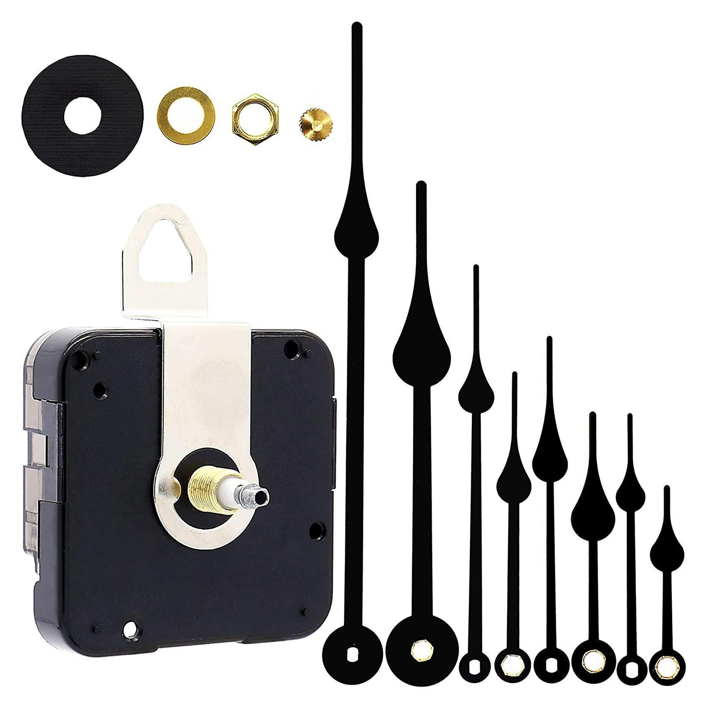18mm High Torque Quartz Movement Diy 4pairs Hands Wall Clock Repair A