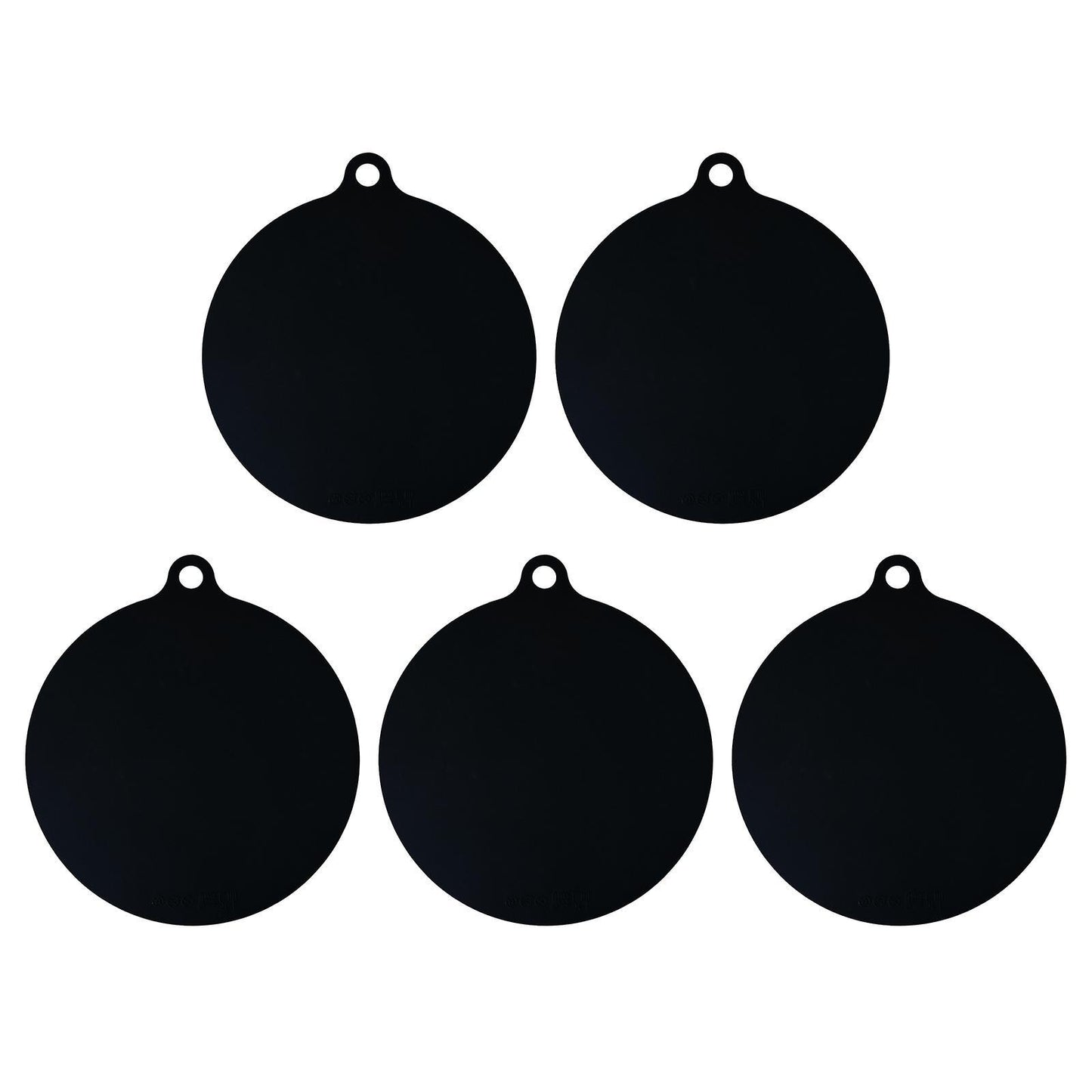 5 Pack Electric Induction Hob Protector Mat Anti-slip Mat , Black