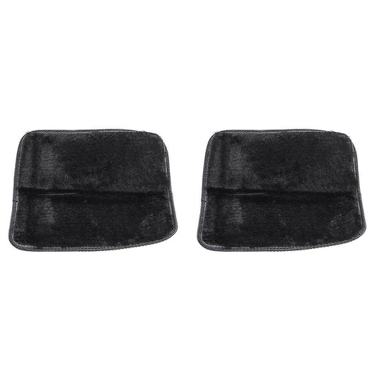 Home Rugs Living Bedroom Plush Rugs Black 40 X 40cm