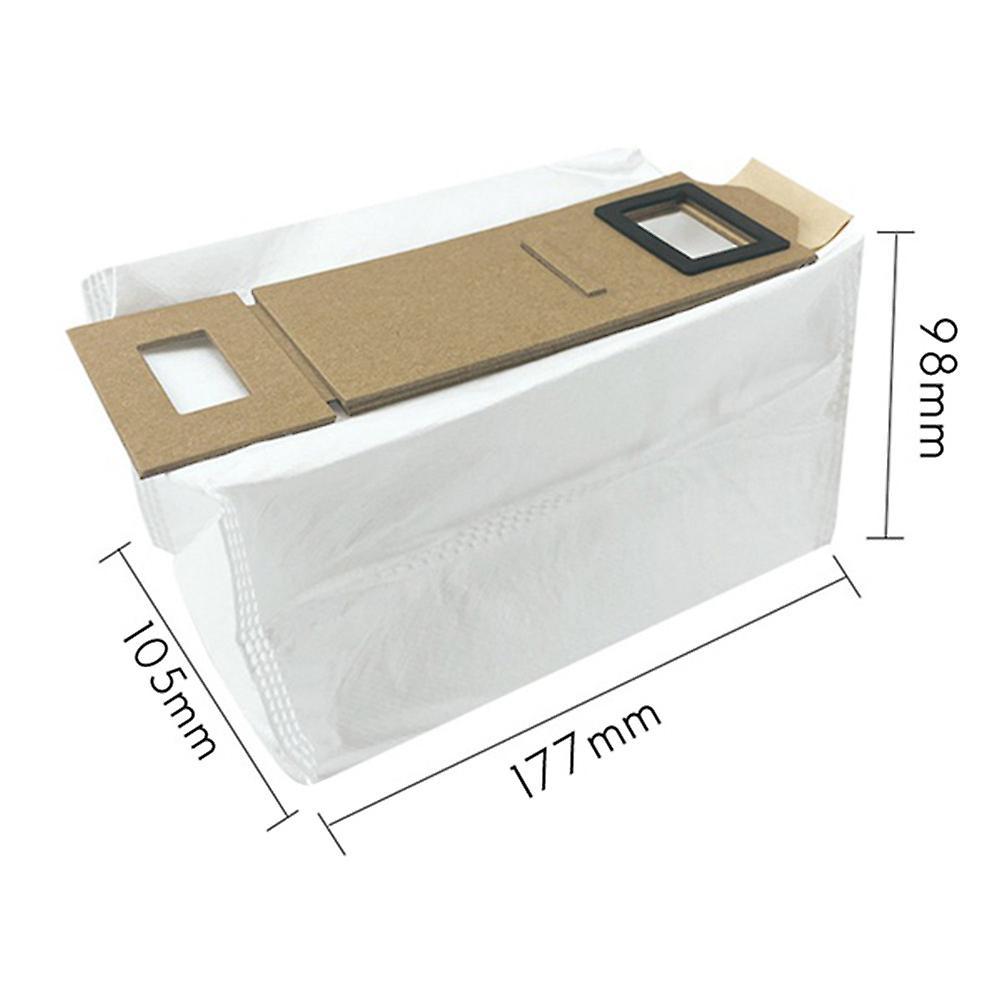 5 Pack Vacuum Bags Replacement for Roborock S7 T7s T7s Plus Dust Bag