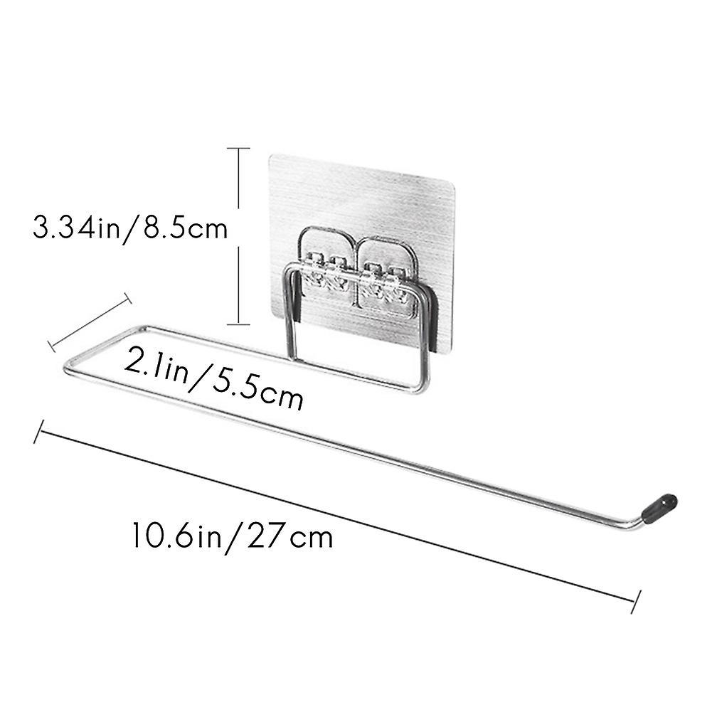2pcs Hanging Toilet Paper Holder Towel Rack Stand Home Storage Racks
